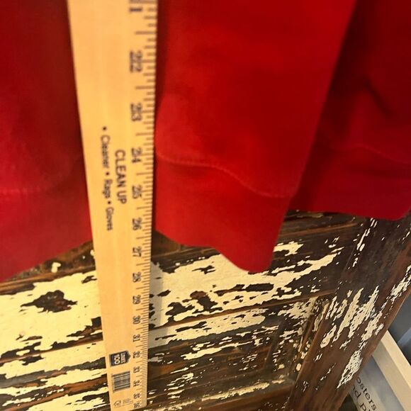 Vintage winter deer 🦌 snow scene embroidered sweatshirt. Women’s size XL - Picture 8 of 9